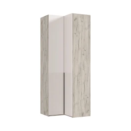 Марвэл Шкаф угловой (Кашемир, Дуб Крафт серый)