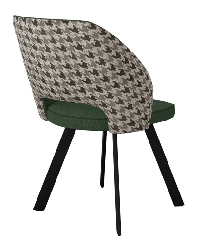 Стул DikLine 274 поворотный SB1/A2 зеленый, ножки черные