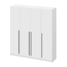 Шкаф распашной Берген ШК-2000, Белое дерево