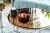 Стол журнальный SIGNAL CRYSTAL A дымчатый янтарь/серебряный, d80