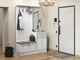 Готовая прихожая Стиль-02 White Dreamline