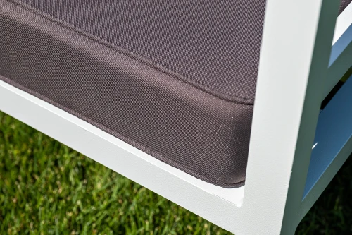 "Глория" модуль диванный левый, каркас из алюминия