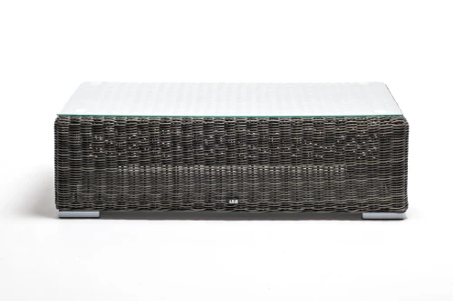 "Боно" журнальный столик из искусственного ротанга, цвет графит