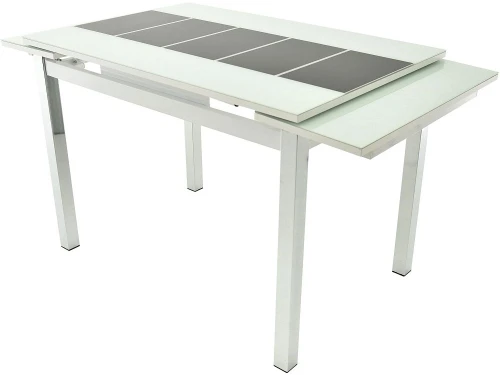 Обеденная группа (Стол Шанхай Каре и 4 стула Шато), цвет белый