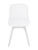 DC271 Стул пластиковый, БЕЛЫЙ, ноги белые