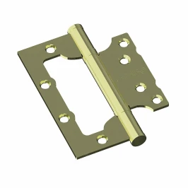 Петля для межкомнатной двери Bravo F-4-2BB 100*75*2,5 G Золото