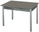 Альфа фотопечать стол обеденный раздвижной / графит/пасадена/металлик Альфа фотопечать стол обеденный раздвижной / графит/пасадена/металлик