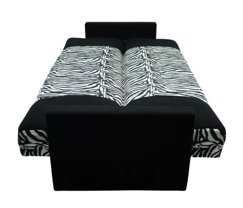 Диван-книжка Честер  зебра  120 Пружинный блок Боннель