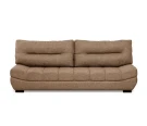 Диван еврокнижка Орион, рогожка коричневая,144