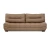 Диван еврокнижка Орион, рогожка коричневая,144