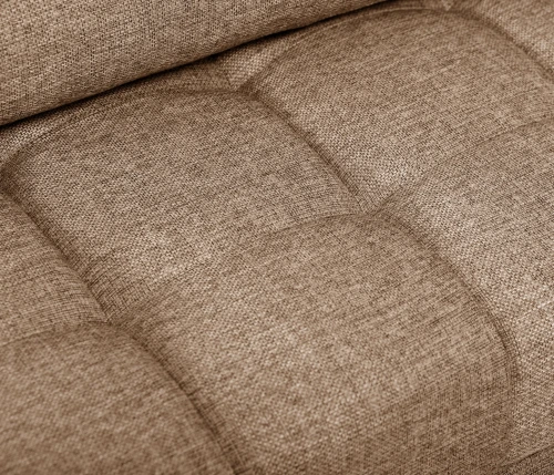 Диван еврокнижка Орион, рогожка коричневая,144
