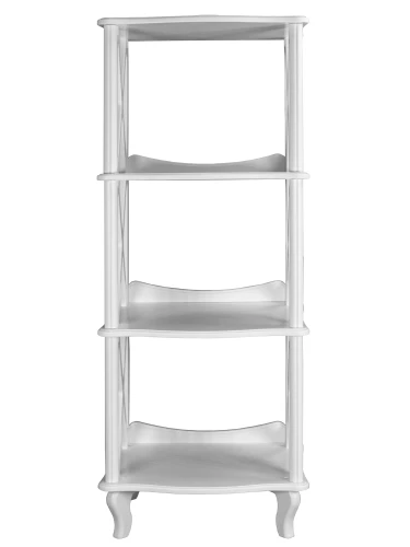 Этажерка-стеллаж Джульетта-3 молочный дуб