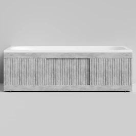 Экран-купе Тач 1700, 3 раздвижные двери, Горный камень ПВХ 57807