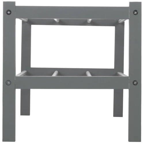 Обувница Атлас серый