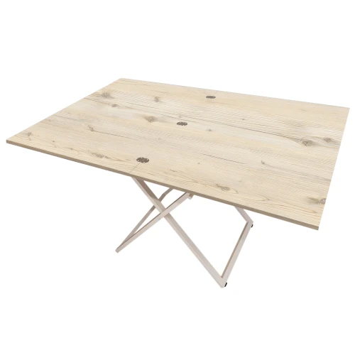 Стол-трансформер Манхэттен гаскон светлый пайн/крем