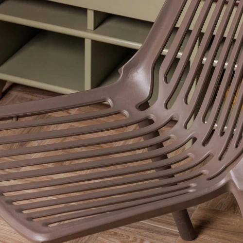 Пластиковый стул NICO капучино