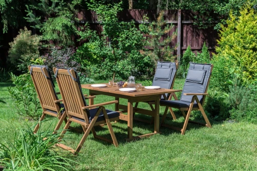 Обеденный комплект KIMBERLY на 4 персоны(прямоугольный стол)