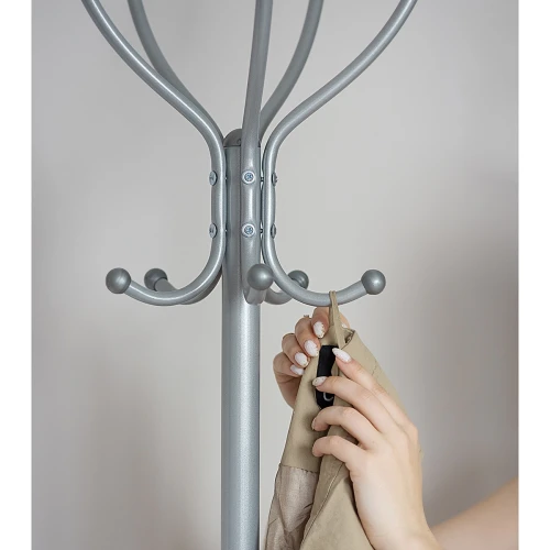 Вешалка напольная М 10 металлик