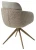 Стул ГРЕЙС (GRACE) 360 град., цвет ЛАТТЕ PENA-110 / HUNTER-120, ткань / ШАМПАНЬ каркас, ®DISAUR