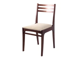 Стул Грис, Грецкий орех/Аполло бежевый