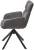 Стул TRIS 360 град. поворот с возвратом, Davis Nowo 92 серый, букле /Point 90 серый/ Черный, ®DISAUR