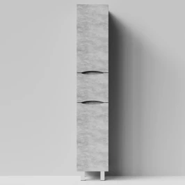 Пенал Лайт 35 напольный, Горный камень ПВХ 57807, левый