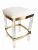 Табурет барный Найс MH-1974S.2, 40х40х61 см, белый/золото