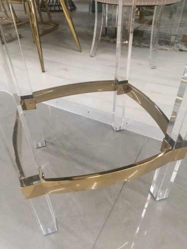 Табурет барный Найс MH-1974S.2, 40х40х61 см, белый/золото