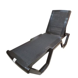 Шезлонг под искусственный ротанг Сантьяго Ротанг “SANTIAGO RATTAN”  -  Шоколад