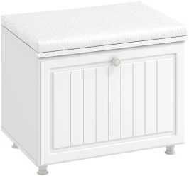 Тумба под обувь (ш.600) Монако МН-21 белое дерево