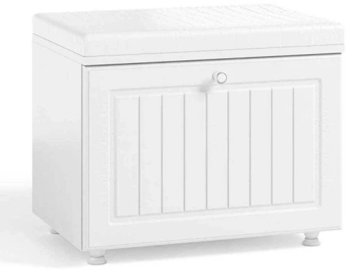 Тумба под обувь (ш.600) Монако МН-21 белое дерево