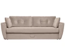 Диван еврокнижка Амстердам 160 ЛЮКС 05 ВЕЛЮР БЕЖЕВЫЙ