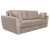 Диван еврокнижка Амстердам 160 ЛЮКС 05 ВЕЛЮР БЕЖЕВЫЙ