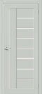 Межкомнатная дверь эмалит mr.wood Браво-29 Grey Matt Magic Fog