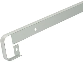 Планка для столешницы соединительная (R9) Хром 38 мм