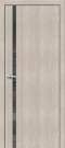 Межкомнатная дверь экошпон mr.wood Браво-1.55 Cappuccino Melinga Mirox Grey