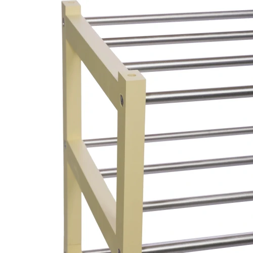 Комплект обувниц Атлас слоновая кость (2 шт)