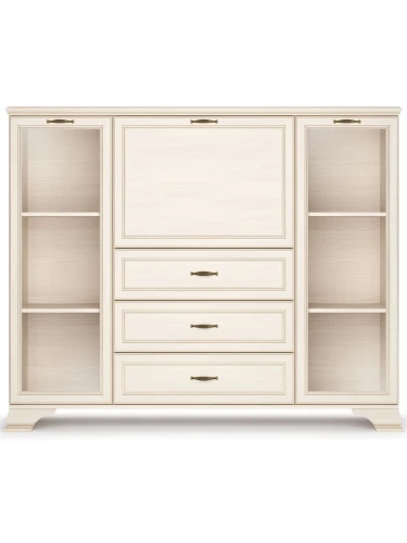 Шкаф Сиена низкий 2дв, бежевый