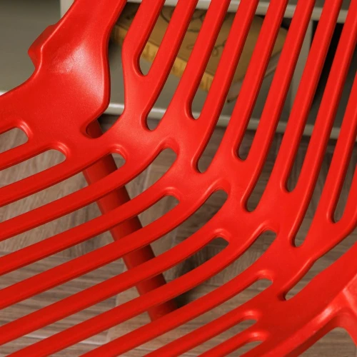 Пластиковый стул NICO красный