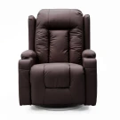 «LAZY BOY» (массаж, подогрев, вращение, качание и раскладывание) 5 в 1 brown