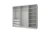 MILAN, Шкаф 250. Цвет СЕРЫЙ
