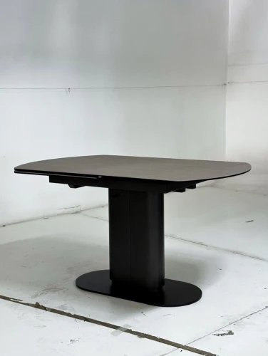 Стол KAI 140 TL-110 поворотная система раскладки, испанская керамика / Темно-серый / Черный, ®DISAUR