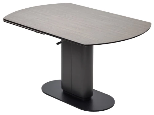 Стол KAI 140 TL-110 поворотная система раскладки, испанская керамика / Темно-серый / Черный, ®DISAUR
