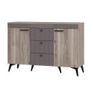 Комод Кассандра КМ-12, Дуб Смоки, MF14