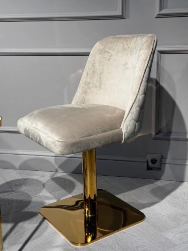 Стул обеденный Лоренсо вращающийся DC-3988, бежевый