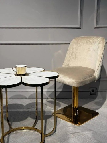 Стул обеденный Лоренсо вращающийся DC-3988, бежевый