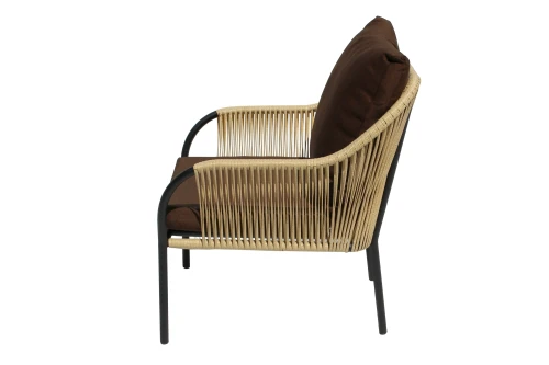 Набор мебели Селена  арт.SE-MТ001,SE-MТ002,SE-MТ003 Коричнево/бежевый,  коричневый "Garden story"