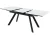 Стол «Como» Calacata vaglioro, каркас черный