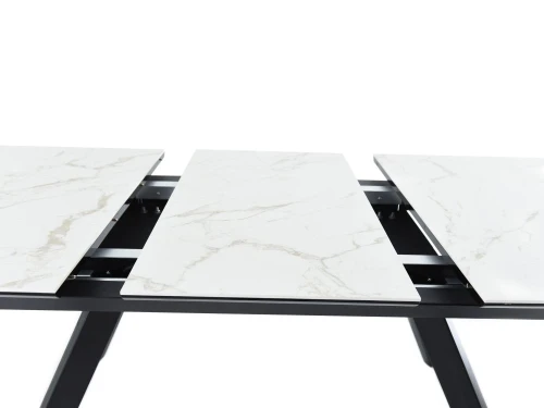 Стол «Como» Calacata vaglioro, каркас черный