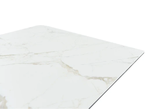 Стол «Como» Calacata vaglioro, каркас черный